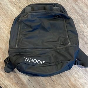 Lightly used WHOOP/ LULULEMON backpack